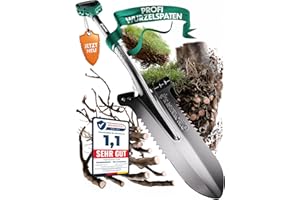 RASKUNGIG spade med rotsåg Pro [massivt stål] rotspade för trädgårdsarbete