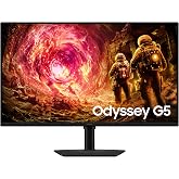 Samsung Odyssey G5 G50F 32'' QHD, IPS, 180 Hz, 1 ms Oyuncu Monit&ouml;r&uuml;, LS32FG502EUXUF