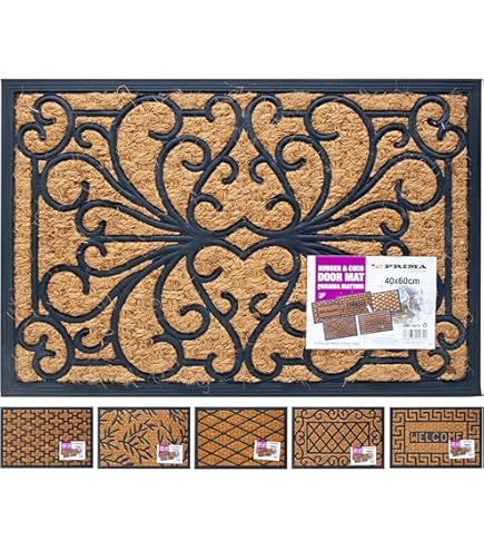 Droog Design - Welcome Mat - Brown (Hippomat) : Amazon.co.uk: Home