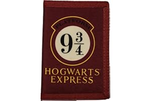 WILLIAM LAMB Kids Harry Potter Wallet Gift Set for Kids/Slim Character Wallet with Zippered Pocket Trifold
