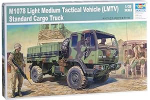 TRUMPETER US Army M1078LMTV Camion 1/35 (Importato dal Giappone/Il Pacchetto e Il Manuale Sono Scritte in Giapponese)