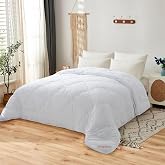 Duvet Filling 4 Seasons Bed 135 (220 x 220) &ndash; 2 in 1 (150 g/m2 + 350 g/m2) &ndash; Duvet for Winter, Summer, Spring and Autumn, Sof
