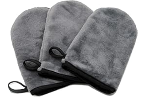 ‎ZOLLNER24 ZOLLNER24 3er Set Waschlappen Microfaser, 20x13 cm, waschbar