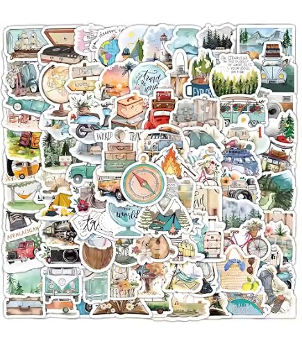 Adesivo viaggio Wanderlust Adventures
