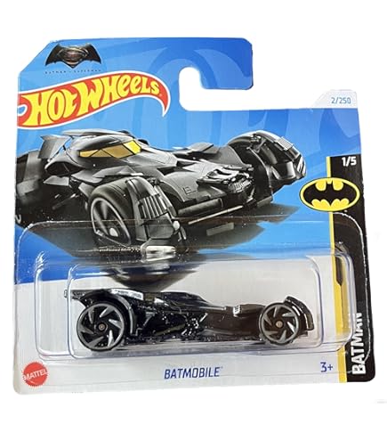 Hot Wheels - Batman & Robin Batmobile - Batman 1/5 - HYW60 - Short Card - DC - Mattel 2025-1:64