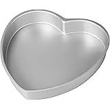 Wilton Aluminum Heart Shaped Cake Pan, 8 inch