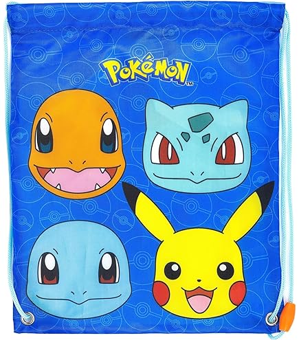 Bottiglia Pokemon Per Bambini PLAYGROUND - 410 Ml, Senza BPA, Con Cannuccia E Manico, Design Colorato