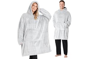 CityComfort Sudaderas Mujer con Capucha Bata Manta Forro Polar Mujer