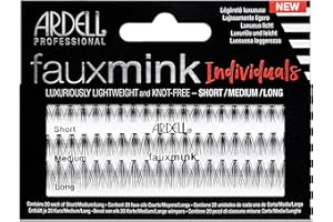Ardell Pestañas Postizas de grupo sin nudo Faux Mink Individuals Combo Pack Long - Pestañas largas
