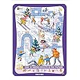 ABYZ 2-in-1 Wooden Jigsaw Winter Fun with Find The Things, a Premium Wooden Puzzle with 40 Pieces.