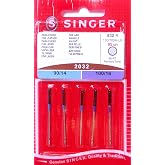 Singer Original Sewing Machine Needles 2032 Size 90/14 and 100/16 for Leather 130/705 H-LR