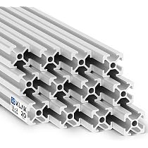 Fentar 10 M Alu-Profil Staubschutz – Weiche PVC-Dichtleiste Für 8 Mm Nut, Passend Für 30/40 Serie Euro-Norm