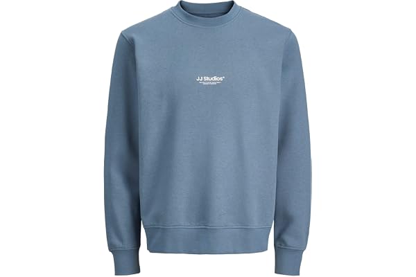JACK & JONES Crew Neck Jjesoho rundhalsad tröja Noos Pls, Blue Mirage, 4XL herr, Blue Mirage., 4XL