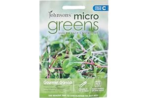 MR FOTHERGILLS Johnsons Microgreens Gourmet Garnish Seeds - Green