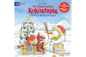 Der kleine Drache Kokosnuss - Fröhliche Weihnachtszeit: Doppelband: Weihnachten auf der Dracheninsel / Weihnachtsfest in der
