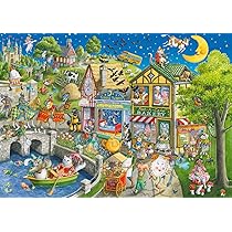 Ravensburger Mercato Di Strada – Puzzle 1000 Pezzi Per Adulti E Ragazzi, Dimensioni 70x50 Cm, Qualità Anti-Riflesso FSC