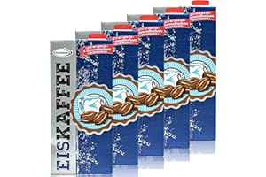 Hochwald - 5er Pack Premium Eiskaffee 1,5% fettarm in 1 Liter Packung - Ice Coffee als Kaltgetränk - Aromatisches Milchgetränk mit Kaffee