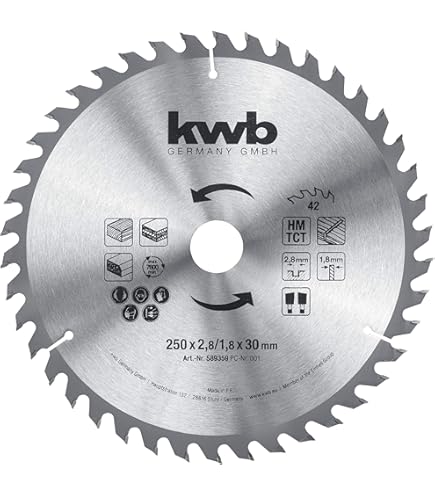 Lama Per Sega Circolare Einhell Ø210x30mm | 48 Denti In Metallo Duro | Compatibile Con Modelli TH-MS 2112 E Altri - Foto 10