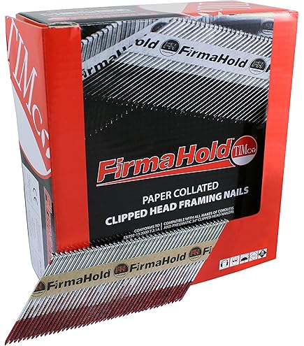 Metabo HPT Framing Nails 1-1/2" X .148" - 1000 Count Hot Dipped Galvanized Paper Collated Nails