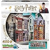 WREBBIT3D , Harry Potter: Diagon Alley (450pc), 3D Puzzle, Ages 14+