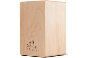 CAJON-DIREKT Cajon "ROCK/POP" Large, Trommel für Einsteiger, made in GERMANY incl. Kurzlehrgang