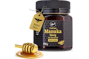‎GEPP'S Gepp's Feinkost Manuka Honig 250 g, hohe Reinheit von 514+ MGO I Manuka-Honig aus Taranaki, Neuseeland I Superfood Manuka, unvergleichlich cremig & aromatisch I Preisgekrönter Manuka Honey