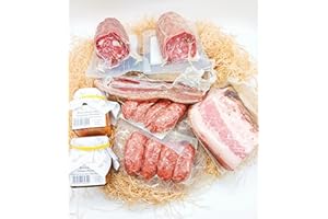 GUSTOTIPICOITALIANO Pacco Regalo il ”Antiche Tradizioni” Salumi Toscani Artigianali - Cesto Natalizio Strenna - Idea Confezione Regalo – Gusto Tipico Italiano