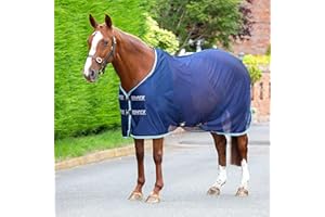 Shires Tempest Original Mesh Cooler Rug - Navy Blue