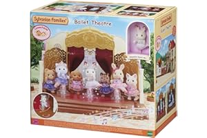 Sylvanian Families - 5256 - Le théâtre de danse et ballerine Coffre de Figurine Norme Multicolore