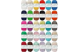 HDK-VERSAND 10x50 Gramm Gründl Cotton Fun Wolle Häkelgarn Strickgarn inkl. Anleitung Meerschwein (mit Farbauswahl)