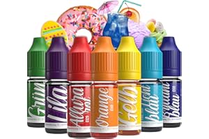 V2 FOODS Set Coloranti alimentari Mondiali di calcio Pasqua 7x10ml Colorante ad alta concentrazione, Prodotto in Germania, senza zucchero, per colorare bevande, pasticceria, guarnizioni e slime