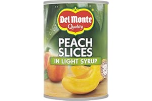 Del Monte Peach Slices in Syrup 420 g (Pack of 12)