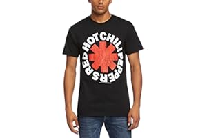 Probity Red Hot Chili Peppers Distressed Asterisk Men's T-Shirt