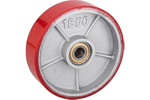 PRIMEMATIK.COM PrimeMatik - Rueda para transpaleta Rodillo de Poliuretano de 180x50 mm 900 Kg