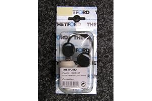 Thetford DCC Vecam 16831-57 301/164 - Cerradura cilíndrica con 2 Llaves, Color Blanco