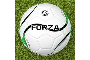 FORZA Pallone Futsal (Misura 3 & 4) - In Pacchi Da 1,3 & 20 | Per Interni Ed Esterni | Rimbalzo Ridotto & Controllato | Pallone Futsal Per Allenamento E Parite | Pallone Professionale