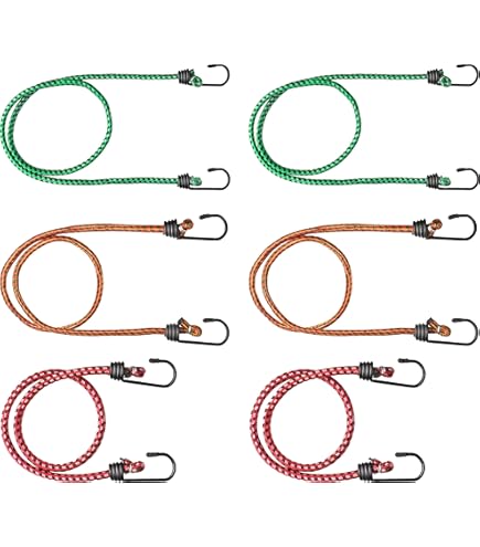 Corde Elastiche Con Ganci - Set 10 Pezzi Per Teloni E Trasporto - Foto 3