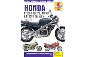 Honda NTV600 Revere, NTV650 & NTV650V Deauville '88 to '05: 88-05 (Haynes Service & Repair Manual)