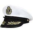 Balinco Captain's hat for men & women - costume for adults & children - perfect for fancy dress & carnival - one size fits all
