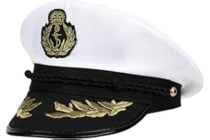 BALINCO Cappello da capitano per uomo e donna - costume per adulti e bambini - perfetto per il carnevale - taglia unica
