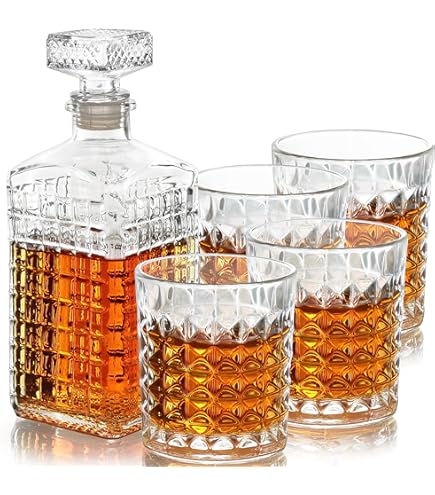 KADAX Elegante Caraffa Per Whisky Da Uomo, Classica Caraffa Per Vino Dal Design Unico Bottiglia Di Whisky In Regalo 08 L 1 Pezzo 84372575