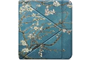 HEISHAYU Custodia per Kobo Libra Colour (2024) / Kobo Libra 2 (2021) 7", Cover Auto Sonno/Sveglia,Fiore di albicocca