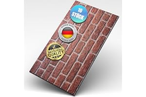AS Country Stone® Wandverkleidung Steinoptik | 100x50x2 cm | 3D Effekt Wandpaneele Steinoptik für Küche und Wohnzimmer | Innen- und Außenbereich - Steinoptik Styropor - 3D Wandpaneele | 10 Stück |