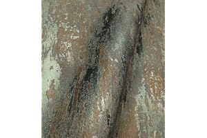 NEWROOM DESIGN NEWROOM Tapete grün Putz Beton Vliestapete Bronze Vlies moderne Design Optik Tapete Struktur Premium Industrial inkl. Tapezier Ratgeber