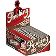Smoking Rolling Paper King Size Brown Unbleached With Filters Full Box of 24 Booklets
