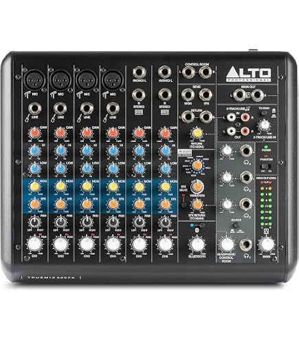 Behringer XENYX 1002B Mezclador para DJ, 120 Db, 200000 Hz, 29.8