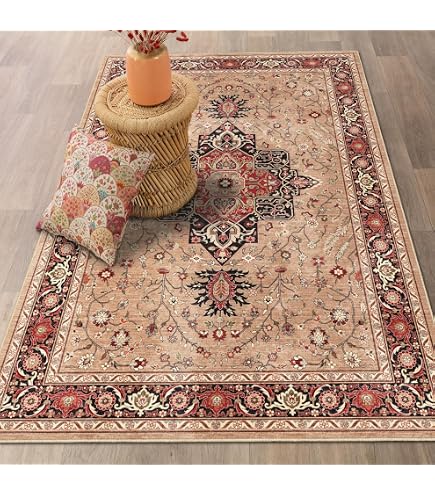 Ikea KNARDRUP rug, low pile, 200x300 cm, pale pink : Buy Online at