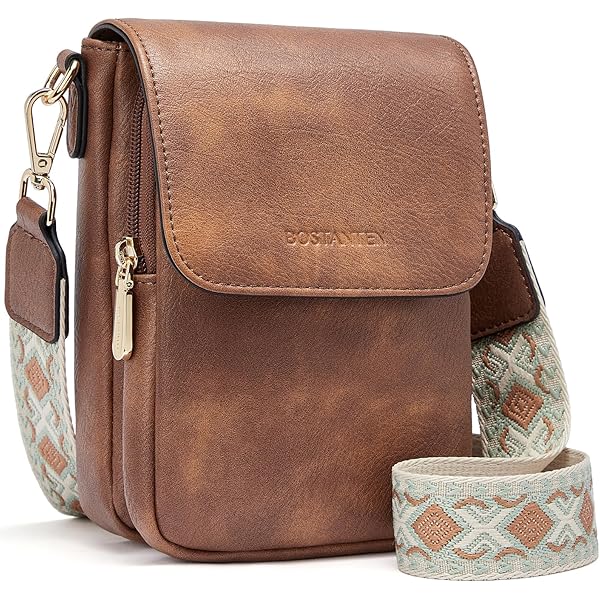 MUIIKOLA Kleine telefoonschoudertas, pu-lederen damestassen met kaartsleuven, met verstelbare brede riem, veelzijdige crossbody-tassen voor vrouwen met meerdere zakken, Z-roze, S, Hedendaags