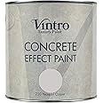 Vintro Paint | Concrete Effect Paint | Light Grey | 2.5L (Chalk)