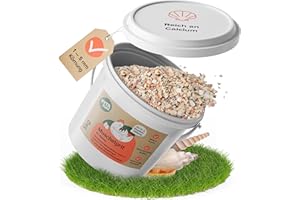 VYTAfield® Muschelgrit für Hühner | Natürlicher Futterkalk für Geflügel | Reich an Calcium | Grit für Hühner & Vögel | 5kg Mineralfutter | Ohne künstliche Zusätze | Made in Austria